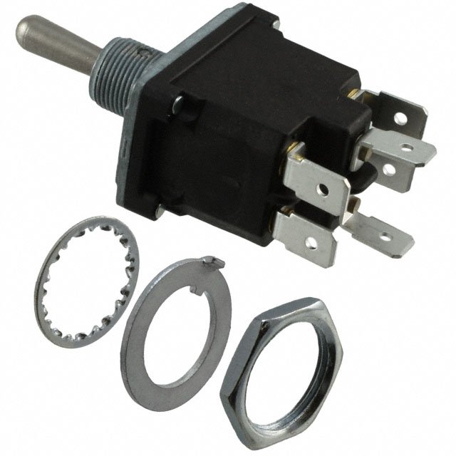 Превключвател с лост 2NT91-7 230VAC/10A DP3T