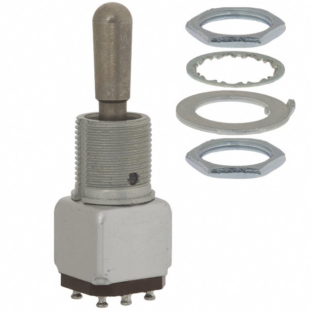 Превключвател с лост 12TW1-7 125VAC/5A DPDT