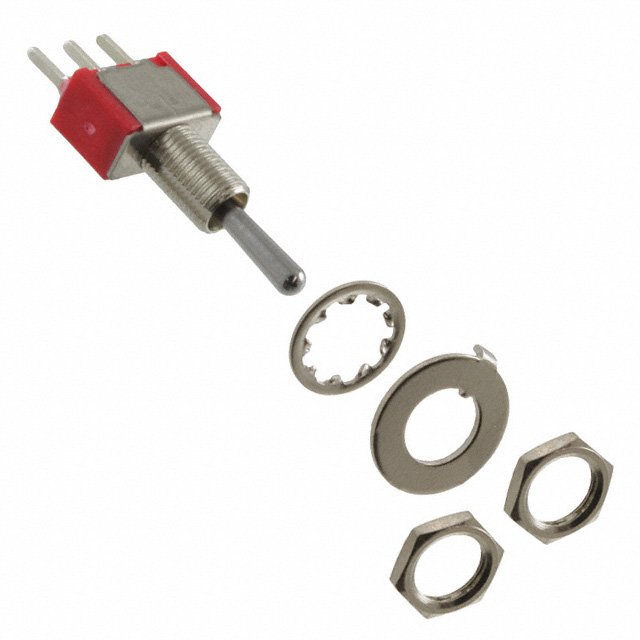 Превключвател с лост 100SP3T1B1M2QE 250VAC/2A SP3T