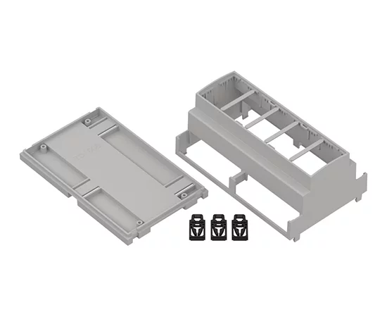 Кутия DIN шина ZD1008J-ABS V0 89.2х142х65мм