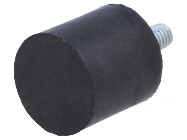 Гумено краче DVA.4-15-15-M4-10-40 ф15x15мм M4x10мм