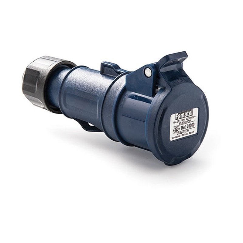 Индустриален съединител 23200 2P+PE 380/415VAC 16A