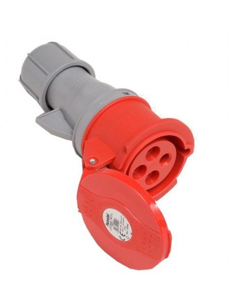 Индустриален съединител 23302 3P+PE 380/415VAC 32A