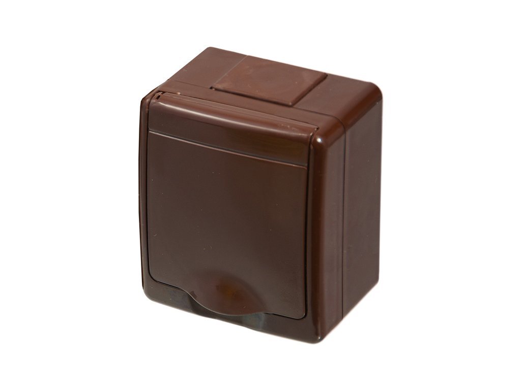 Електрически контакт с капак D.3210BRG/1 16A/250VAC