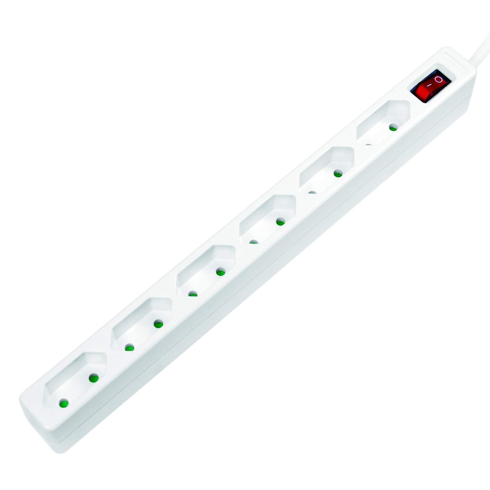 Разклонител LOGILINK LPS232 6-ца със защита