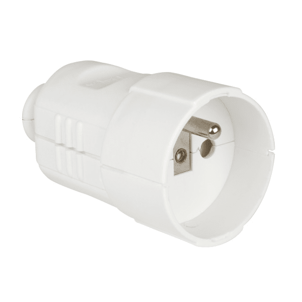 Бяло гнездо PCE 08224 250VAC/16А