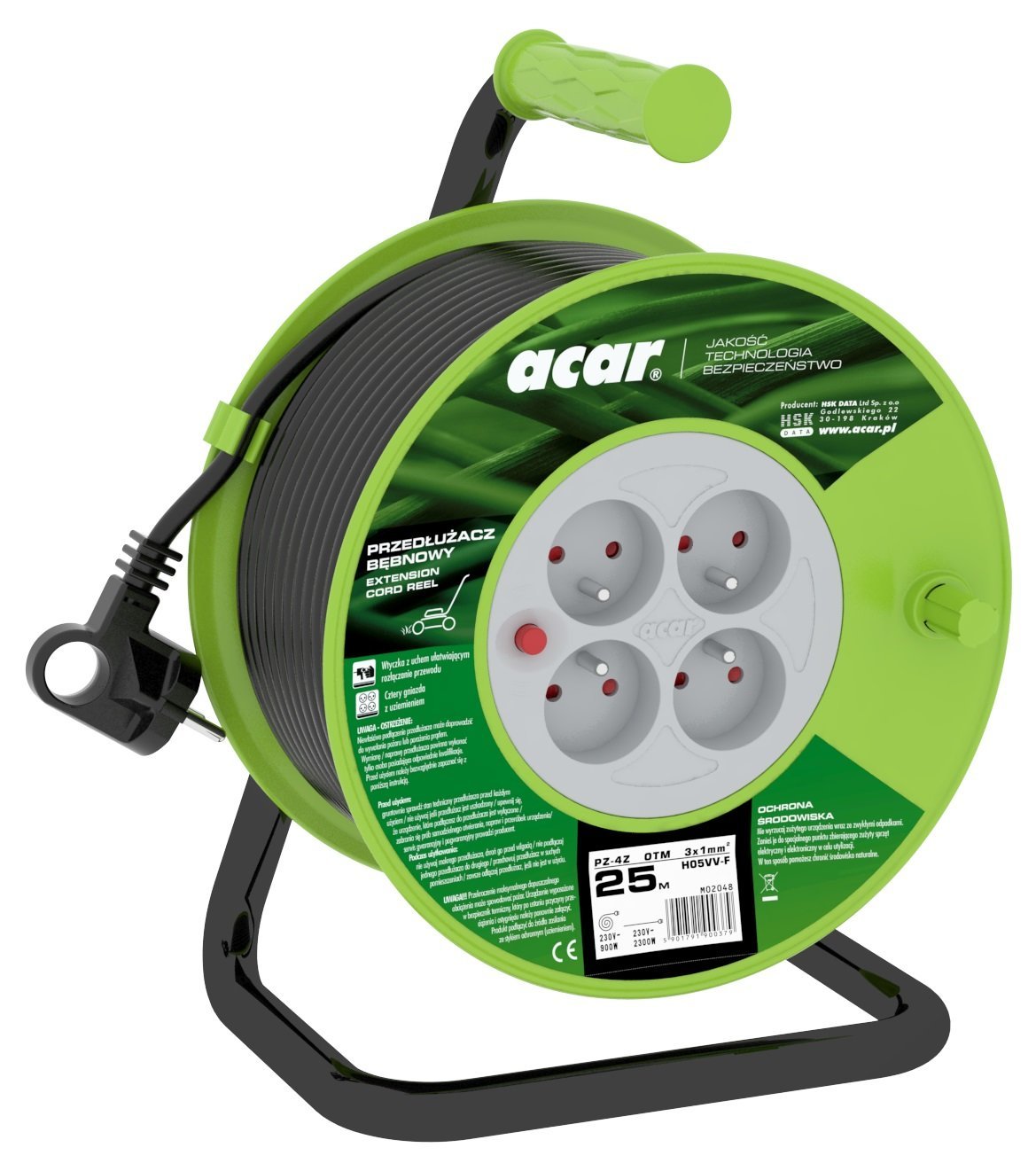 Макара удължител W-98430 230V/16A 10м