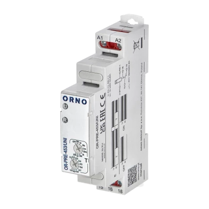 Реле за време OR-PRE-453/UNI 12-240VDC/AC