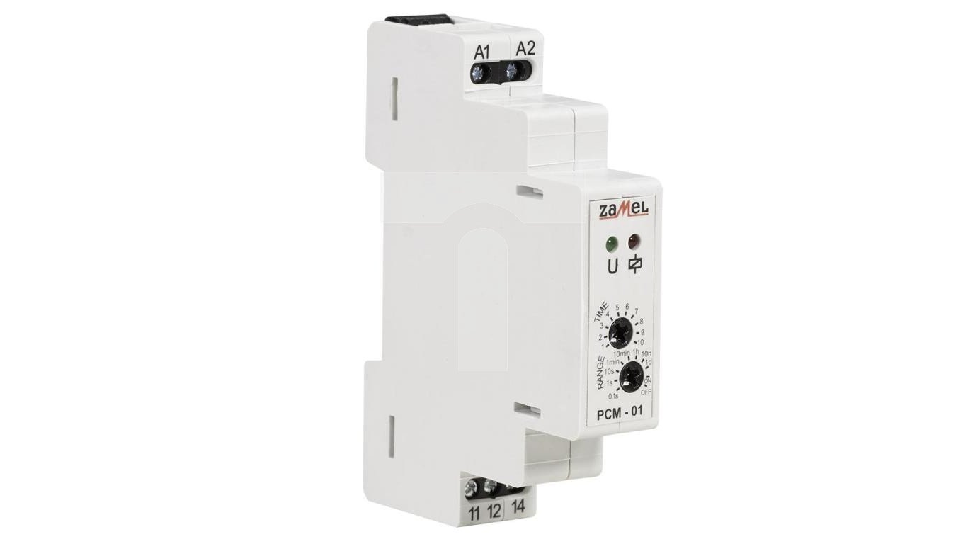 Реле за време PCM-01/U 12-240VDC/AC