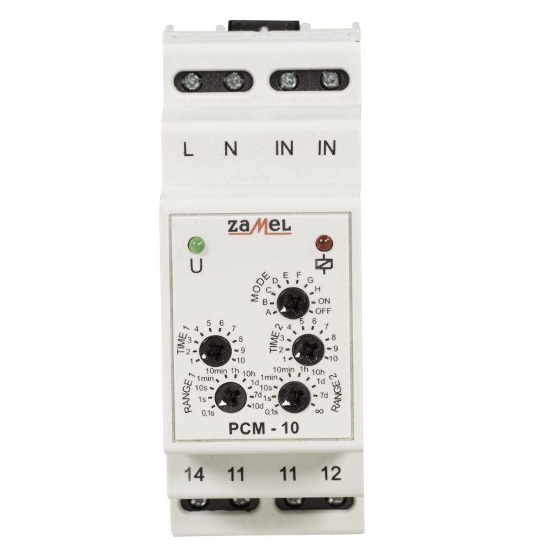 Реле за време PCM-10 230VDC/AC