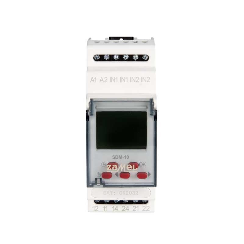 Програмируем таймер SDM-10 230VAC