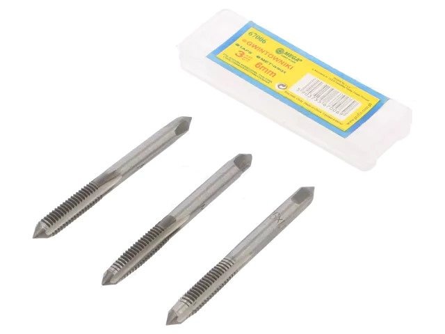 Kомплект метчици 67006 MEGA M6x1 3бр.