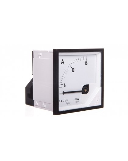Аналогов панелен амперметър EA17NE40800000000 0-15A