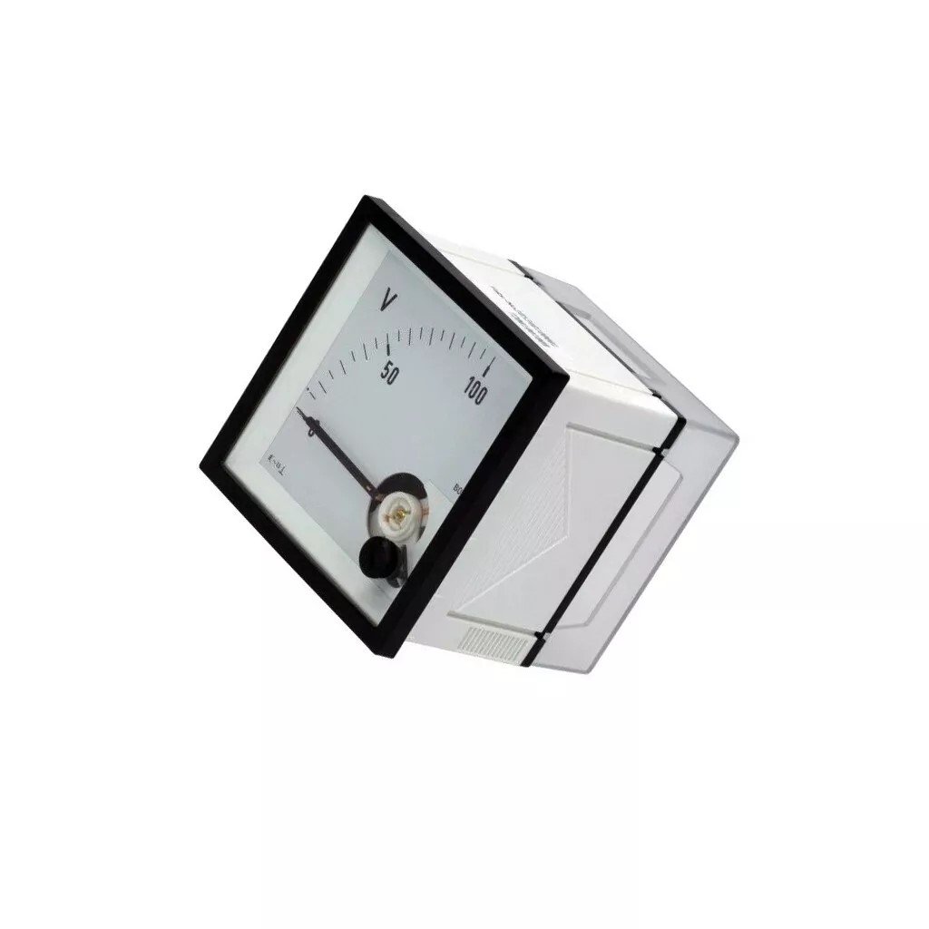 Аналогов панелен волтметър EQN72100V 0-100V